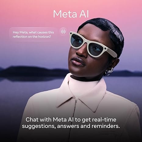 Ray-Ban Meta (Gen 2), Wayfarer, Matte Black | Smart AI Glasses for Men, Women — 2X Battery Life — 3K HD Resolution — 12 MP Ultra-Wide Camera, Audio, Video — Polarized Gradient Graphite Lenses