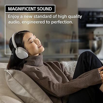 Sony WH-1000XM5 Premium Noise Canceling Headphones, Auto NC Optimizer, 30-Hour Battery, Alexa Voice Control, Black 4