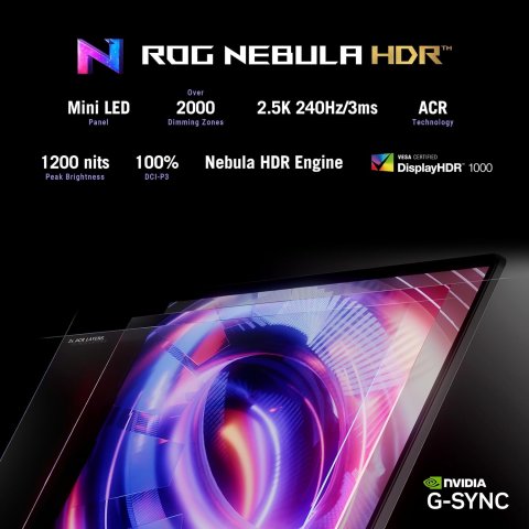 ASUS ROG Strix SCAR 18 (2025) Gaming Laptop, 18” ROG Nebula HDR 16:10 2.5K 240Hz/3ms, NVIDIA GeForce RTX 5090, Intel Core Ultra 9 275HX, 32GB DDR5, 2TB PCIe Gen 4 SSD, Wi-Fi 7, Win 11 Pro, G835LX-XS97 6