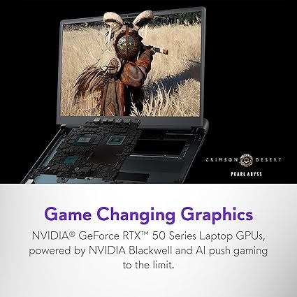 Alienware 18 Area-51 Gaming Laptop AA18250-18.0" WQXGA 300Hz 3ms Display, Intel Core Ultra 9 275HX, NVIDIA GeForce RTX 5080, 32GB 2x16GB DDR5, 2TB SSD, 2MP FHD IR Camera, Windows 11 Home 4