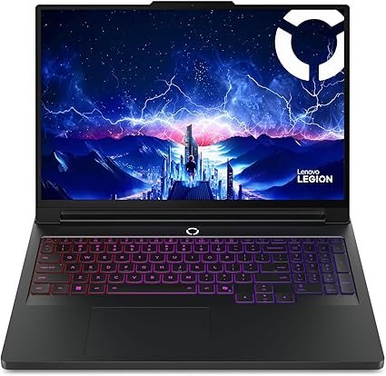 Lenovo Legion Pro 7i Gen 10, AI Gaming Laptop, Intel Ultra 9 275HX, 16" OLED 2.6K (2560x1600) 240Hz 500 nits, 64GB DDR5, 4TB SSD, NVIDIA RTX 5090, 5MP Camera E Shutter, Wi-Fi 7, Win 11 - Eclipse Black