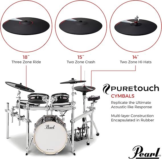 e/MERGE e/HYBRID Electronic Drum Set Powered by KORG